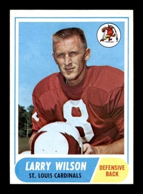 1968 Topps #164 Larry Wilson   EX+ X3440384 - Image 1 of 3