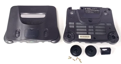Original OEM Nintendo 64 N64 Console Top & Bottom Shell Case in Good Condition - Image 1 of 4