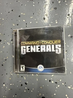 Command and Conquer Generals PC Game CD-ROM War Strategy Battle Game - Image 1 of 4
