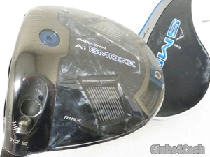Callaway Paradym Ai Smoke MAX Driver 10.5° Fujikura Ventus Blue 6-S NEW LEFT - Picture 1 of 6