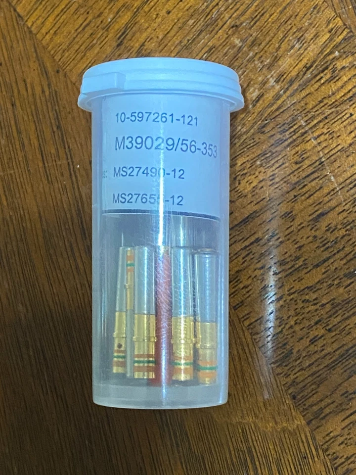 Contact, Socket, Deutsch, Mil Spec M39029/56-353, 12 contacts - Image 1 of 1