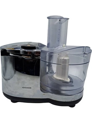 Kenwood Food Processor FP476 450W Chrome Finish with Blades T2750 U20 - Image 1 of 4