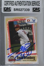 2011 Disabled American Veterans Minor League David Bromberg CAS Certified Sealed