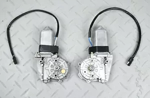 PAIR OF HEAVY DUTY NEW JAGUAR XJS WINDOW REGULATOR MOTOR CONVERTIBLE JLM11002 - Picture 1 of 5