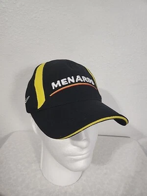 NASCAR Menards Racing Team Sombrero Paul Menard Car #98 Negro Gorra Ajustable - NUEVO Foto 1 de 4
