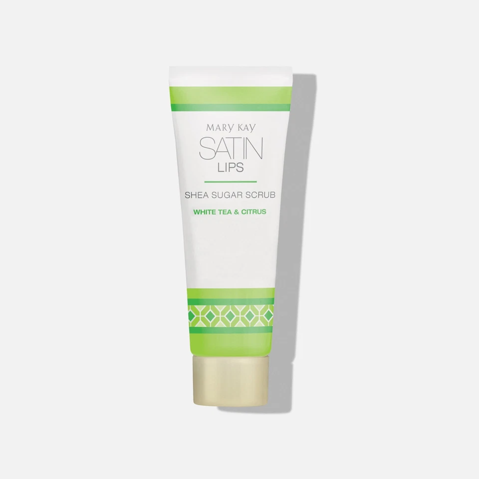 Exfoliante Mary Kay Satin Lips té blanco y azúcar de karité cítricos Foto 1 de 1