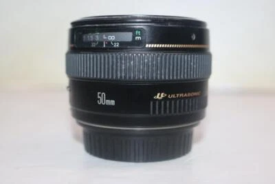 Canon Lens EF 50mm f1.4 Ultrasonic AF/MF Lens - Image 1 of 4