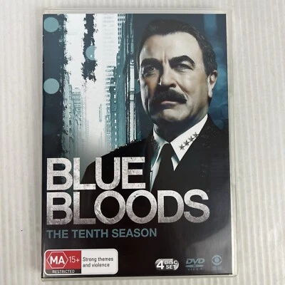 Blue Bloods : Season 10 (DVD, 2020) - NTSC - Tom Selleck, Donnie Wahlberg - Image 1 of 4