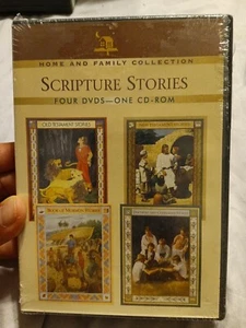 Scripture Stories: 4 DVDs 1 CD Home & Family Collection - Picture 1 of 6