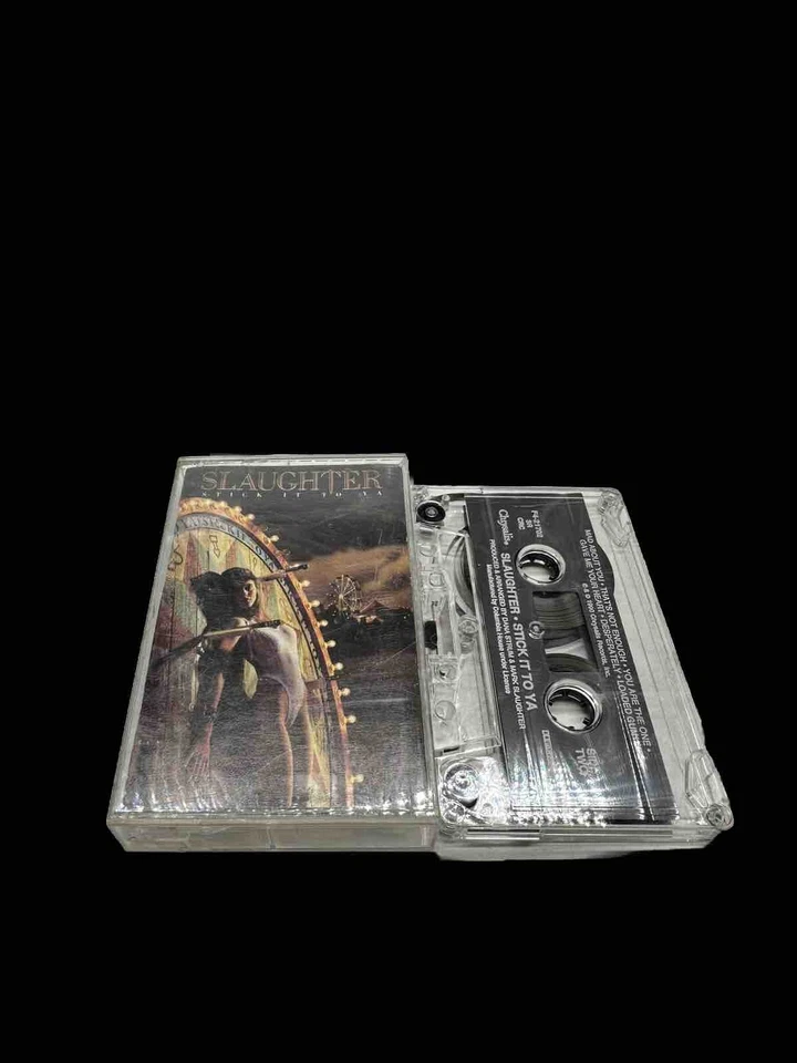 Stick It to Ya by Slaughter - 1990 Cassette - Image 1 of 1