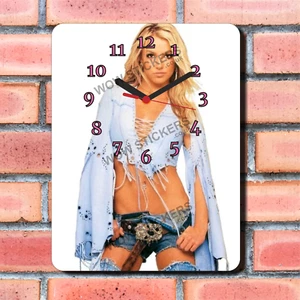 Britney Spears Design Wanduhr Neu Verpackt Geschenk Popmusik Ikone Wandbehang - Bild 1 von 2