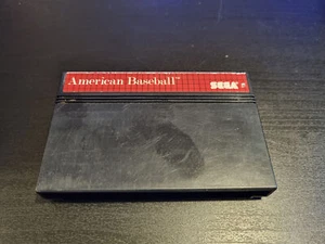 Sistema Sega Master de Béisbol Americano - Imagen 1 de 3