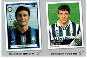 CALCIATORI PANINI 2020-2021 FIGURINE P9 - P10 ZANETTI - DEL PIERO - Picture 1 of 3