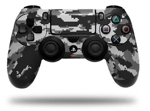 Skin für Playstation 4 Sony PS4 Controller WraptorCamo Digital Camo Grau - Bild 1 von 3