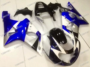 Fit for 2000-2002 GSXR1000 Silver Blue ABS Injection Mold Bodywork Fairing Kit - Picture 1 of 9