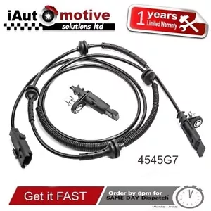PEUGEOT 407 CITROEN C6 REAR LEFT RIGHT ABS SPEED SENSOR 1.6 2.0 2.2 HDI 4545G7 - Picture 1 of 7