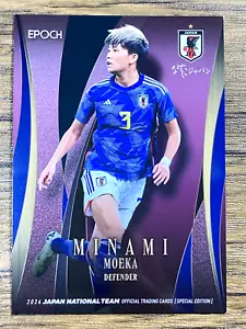 Nadeshiko Japan Women's Soccer Team Card Epoch 2024 No.39 Moeka Minami - Picture 1 of 2