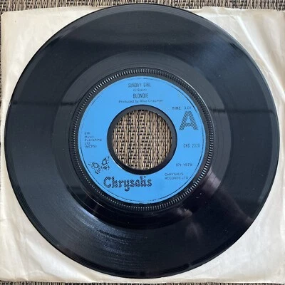 Blondie - Sunday Girl / I Know But I Don’t Know - Chrysalis CHS 2320 - NM UK - Image 1 of 2