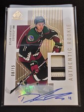 2022-23 Upper Deck SP Game Used Retro Renovations RPA Dylan Guenther /15