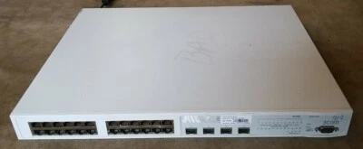 3COM 3824 SuperStack 3 24-Port 10/100/1000 Gigabit Managed Ethernet Switch - Image 1 of 4