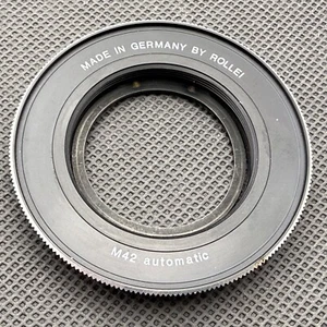 Rollei M42 - Rollei R-Mount Automatic Adapter genuine made Germany - Picture 1 of 4