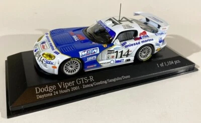 2001 Dodge Viper GTS-R,Diecast Model, Scale 1:43, 400  011414, Zonca/Gooding - Image 1 of 4