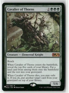 Cavalier of Thorns 167/280 Near Mint MTG The List - Wilds of Eldraine Magic - Picture 1 of 3