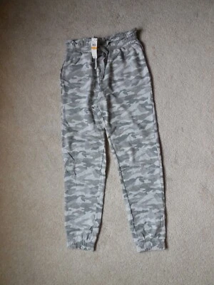 Pantalones Jogger Juniors Derek Corazón Bolsa de Papel Cintura Tejidos Talla Pequeña Gris Camuflados Foto 1 de 4