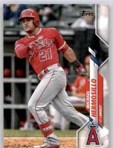 2020 Topps Update Michael Hermosillo Base Card MLB PWE Set Break Angels #103 - Bild 1 von 2