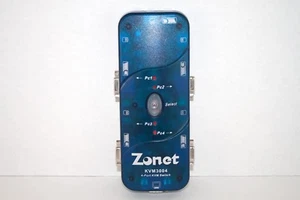 Zonet KVM3004 4-Port KVM Switch with Cables - Bild 1 von 9