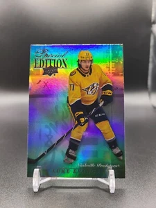 #SE-20 Luke Evangelista 2023-24 Upper Deck Series 1 Special Edition - Picture 1 of 2