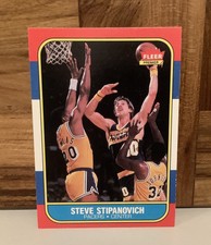 Steve Stipanovich Indiana Pacers 1986 Fleer Basketball Card #106