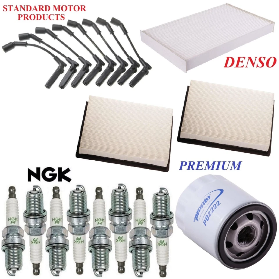 Tune Up Kit Filters Wire Spark Plugs For CHEVROLET CORVETTE V8 6.0L 2007 - Image 1 of 1