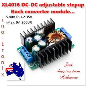 XL4016 300W DC-DC Max 9A Step Down Buck Converter 5-40V To 1.2-35V Adjustable - Picture 1 of 7
