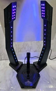 Hot Toys Black Panther Chadwick MMS 1/6 Black Light Display Stand ONLY 4 Figure - Picture 1 of 23