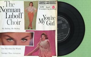 NORMAN LUBOFF / You're My Girl, My Darling RCA 33007 Press Spain 1962 33 Rpm VG+