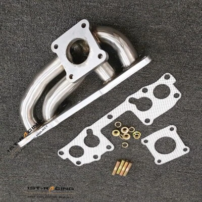 Colector de escape turbo con brida CT20 para camioneta Toyota 4Runner 1985-87 2,4 L 22R-TE Foto 1 de 4