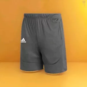 New Adidas Basketball Shorts Mens Gray Multiple Sport Gym 9 Inch Inseam All Size - Picture 1 of 11