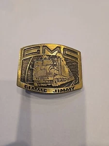 Awesome 1976 GMC Gimme Jimmy Semi #231 Limited Edition Belt Buckle Vintage - Picture 1 of 6