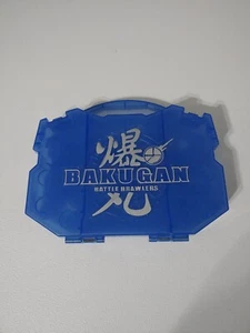 Bakugan Battle Brawlers Balls- Empty- Blue Carrying Handle Storage Travel Case - Picture 1 of 5