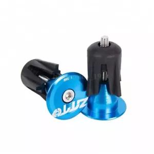 1 Pair Aluminum Handlebar End Plugs Bar Lock Grip Mountain Bike Road Bicycle NEW - Picture 1 of 13