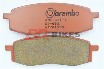 Pastillas de freno delanteras sinterizadas Yamaha TT350 1985-1990 Brembo SA Foto 1 de 4