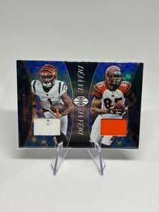 2024 Panini Illusions - Déjà Vu Ja'Marr Chase, Chad Johnson #DV-CIN (MEM) - Bild 1 von 1