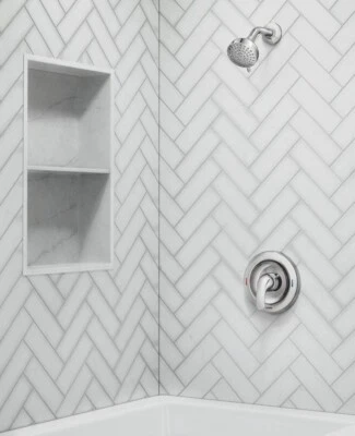 Grifo de ducha MOEN 82604 Adler monomando 4 rociadores cromado SIN VÁLVULA Foto 1 de 4