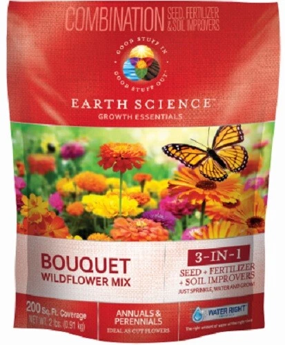 Earth Science # 12139-6  2 lb Bouquet Wildflower Seed Mix  - Image 1 of 1