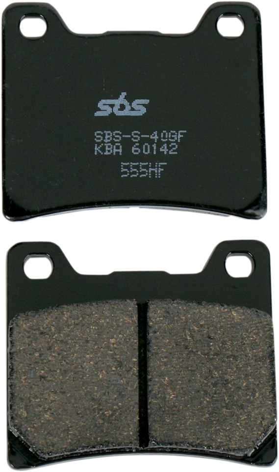 Pastillas de freno SBS HF - FJ/FZR 600 555HF Foto 1 de 1