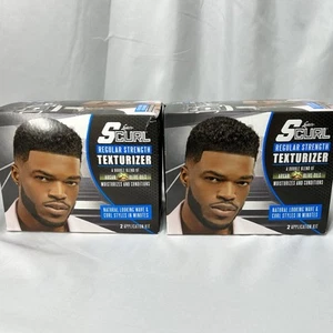 LUSTER'S S-CURL REGULAR STRENGTH TEXTURIZER 2 PACK MOISTURIZE OLIVE & ARGAN OIL - Picture 1 of 8