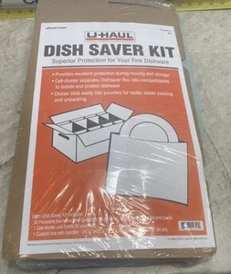 U-Haul Dish Saver Kit Superior Protection For Fine Dishware - New PACKING BOX - Picture 1 of 2