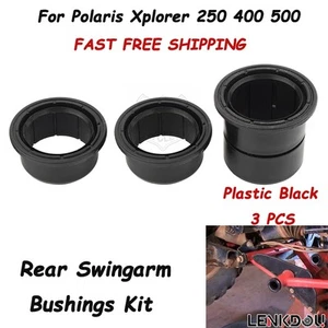 Kit de bujes basculantes traseros negros para Polaris Trail Blazer 250 Scrambler 400 500 - Imagen 1 de 7