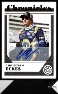 2023 Panini Chronicles #7 Christian Eckes Auto Chronicles Autographs - Picture 1 of 2